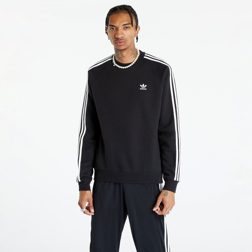 Mikina adidas Adicolor Classics 3-Stripes Sweatshirt Black L
