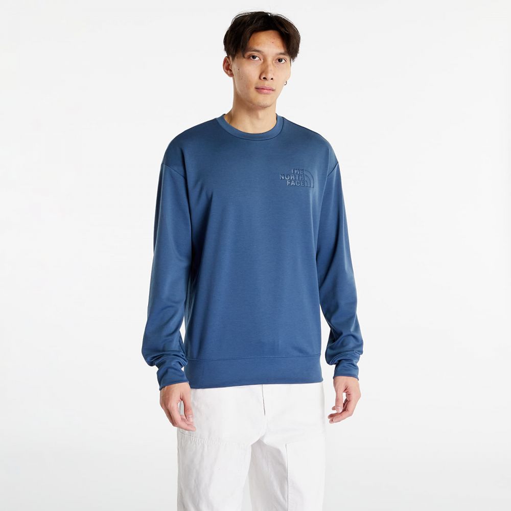 Mikina The North Face Spacer Air Crew Shady Blue Light Heather XXL