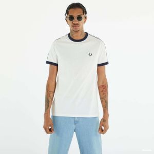 Tričko FRED PERRY Taped Ringer T-shirt Snow White M