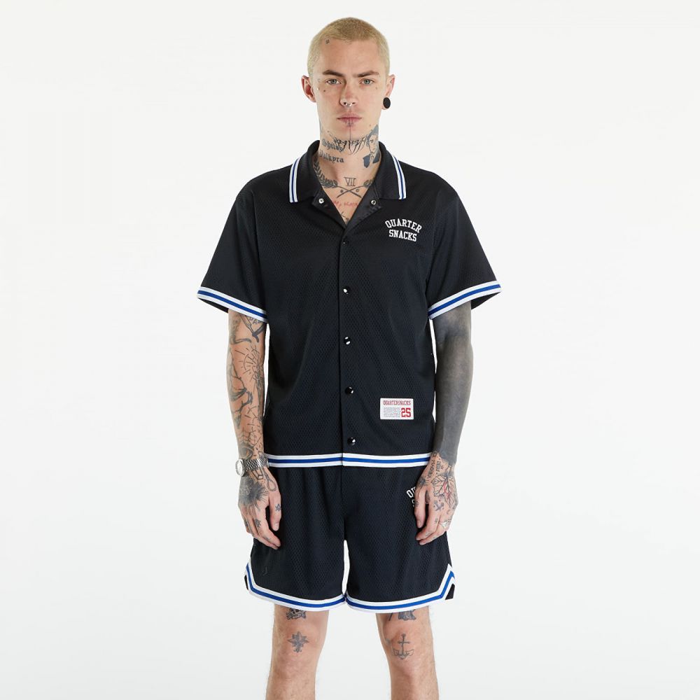 Košeľa Converse CONS x Quartersnacks Warm Up Top Black XL