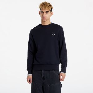 Mikina FRED PERRY Crewneck Sweatshirt Navy XL