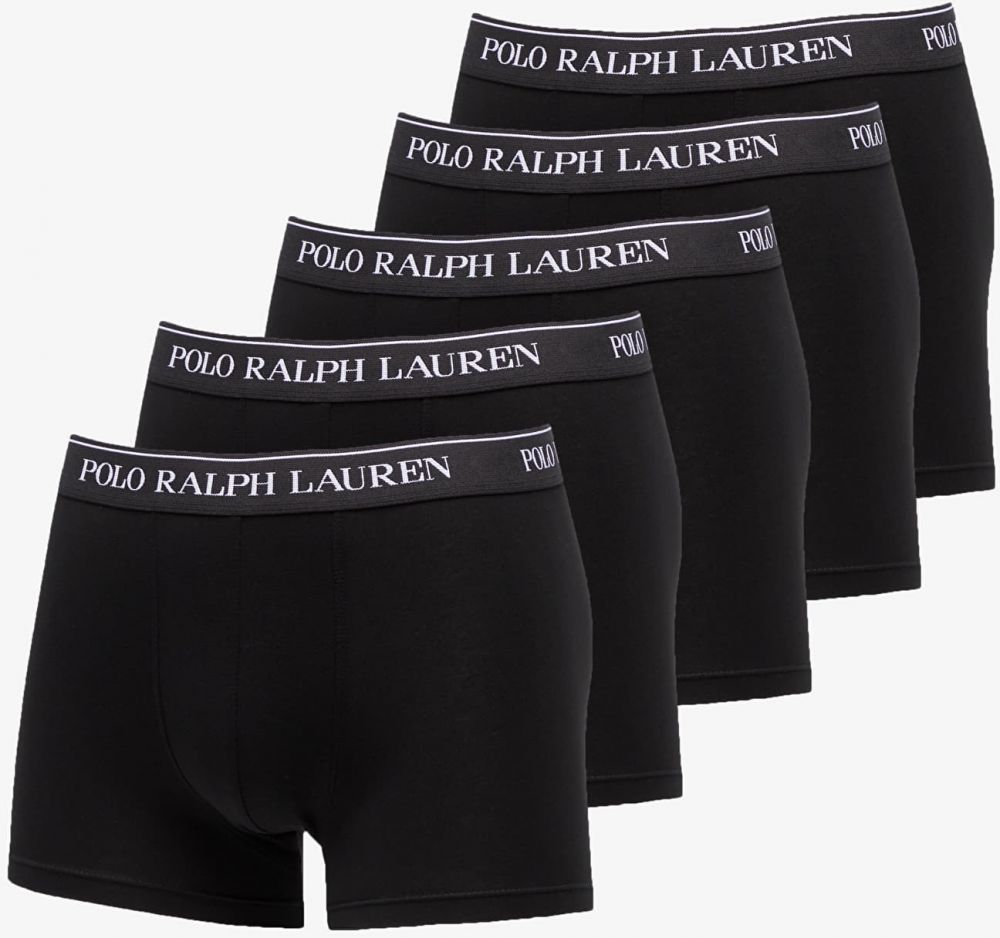 Ralph Lauren Classic Trunk 5-Pack Black M