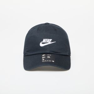 Šiltovka Nike Club Unstructured Futura Wash Cap Black/ White S/M