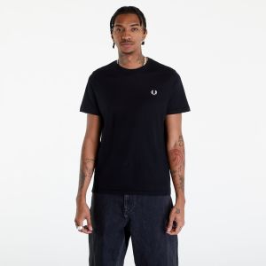 Tričko FRED PERRY Crew Neck T-Shirt Black XL