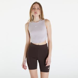 Tielko Nike Sportswear Essentials Women's Ribbed Cropped Tank Platinum Violet/ Sail S
