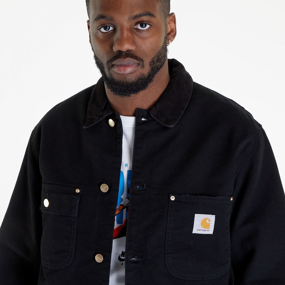 Bunda Carhartt WIP OG Chore Coat Black/ Black L