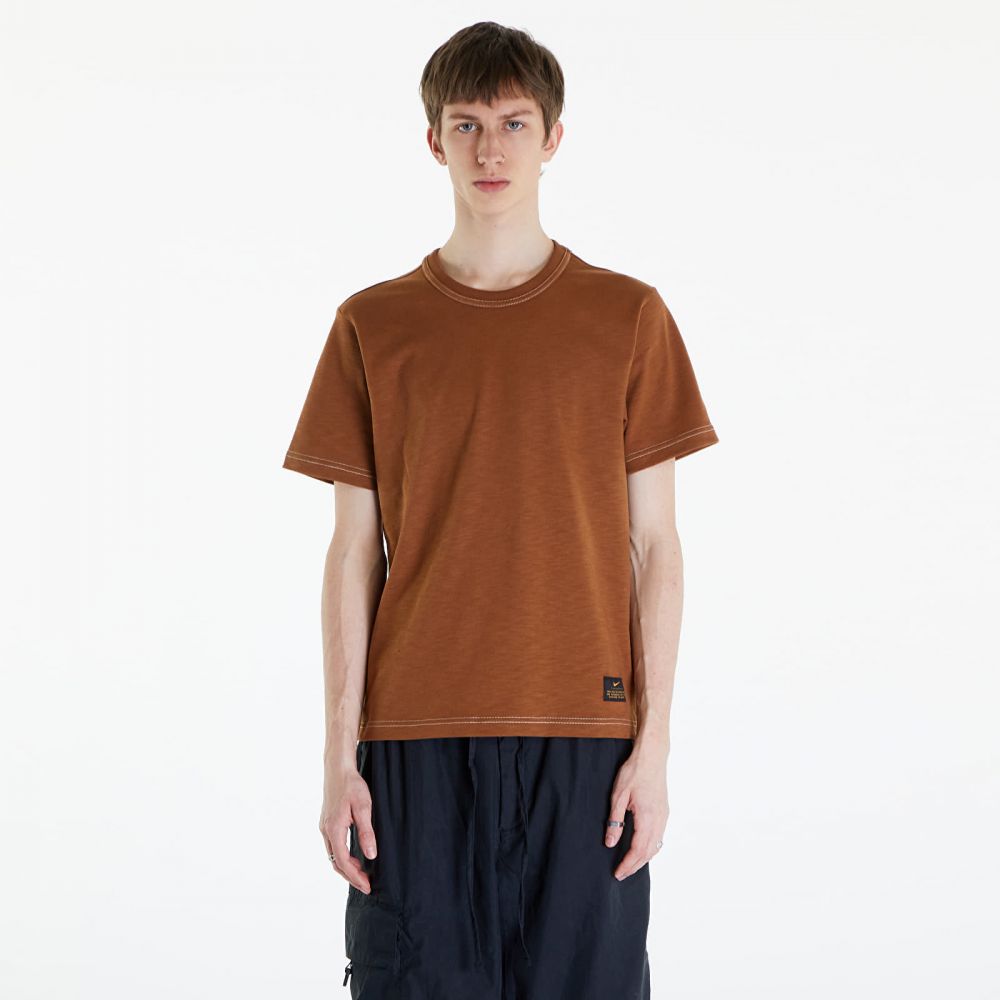 Tričko Nike Life Men's Short-Sleeve Knit Top Lt British Tan/ Phantom L