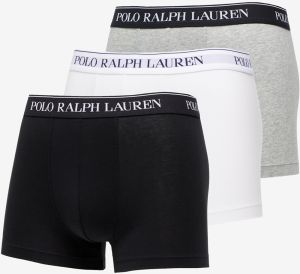 Ralph Lauren Stretch Cotton Classic Trunks Grey/ White/ Black L