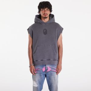 Mikina A BATHING APE Bape Sleeveless Pullover Hoodie Charcoal S