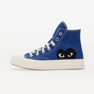 Tenisky Converse x Comme des Garçons PLAY Chuck 70 Hi Blue/ Black/ Egret EUR 37.5