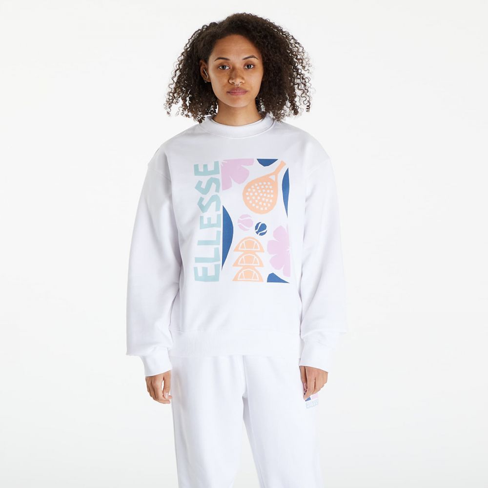 Mikina Ellesse Rosiello Sweatshirt White M