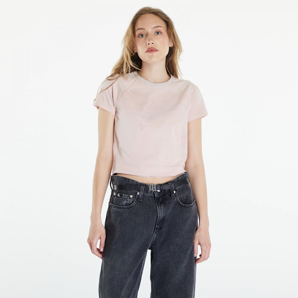 Tričko Diesel T-Vincie T-Shirt Rose Smoke L