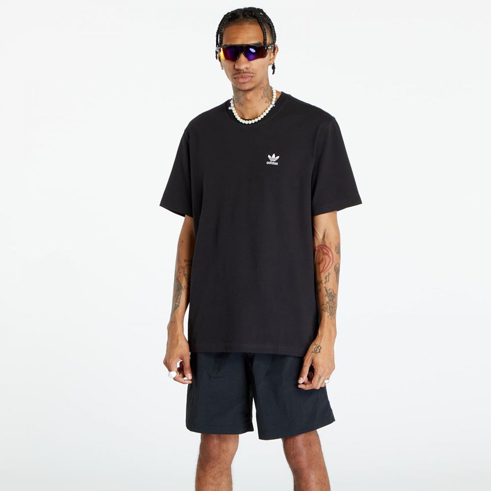 Tričko adidas Back+Front Trefoil Boxy Tee Black/ White M