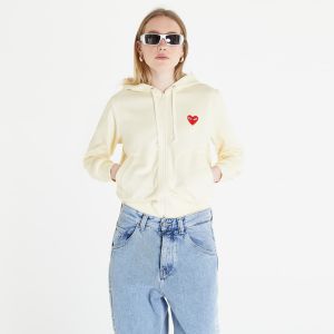 Mikina Comme des Garçons PLAY Sweatshirt Knit Ivory L