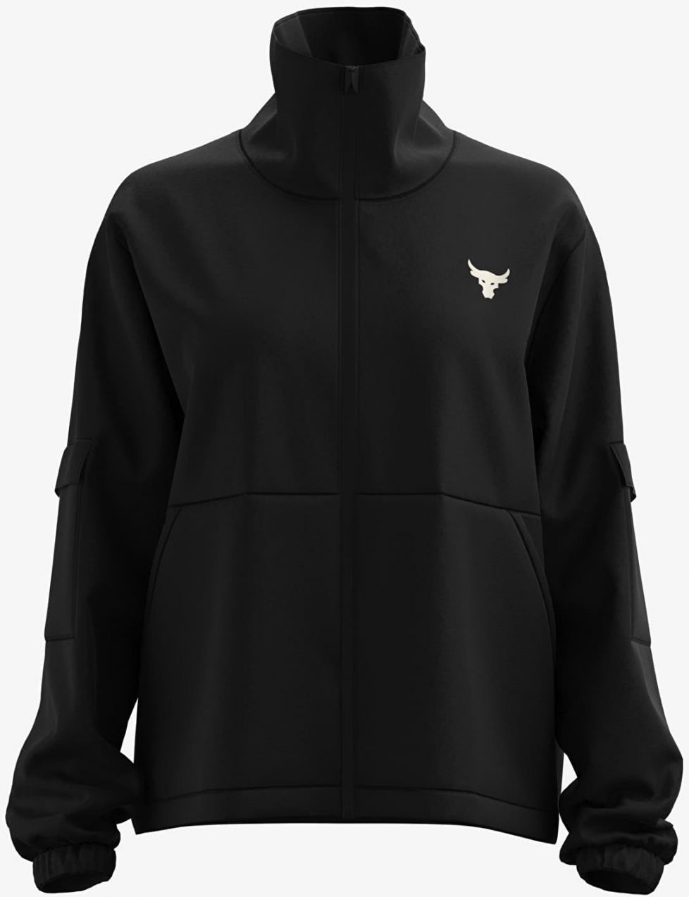 Bunda Under Armour Project Rock Woven Jacket Black M