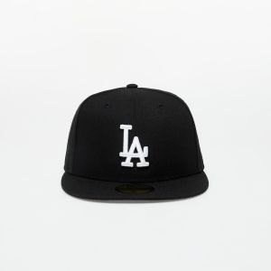 Šiltovka New Era 59Fifty MLB Basic Los Angeles Dodgers Cap Black/ White 6 7/8