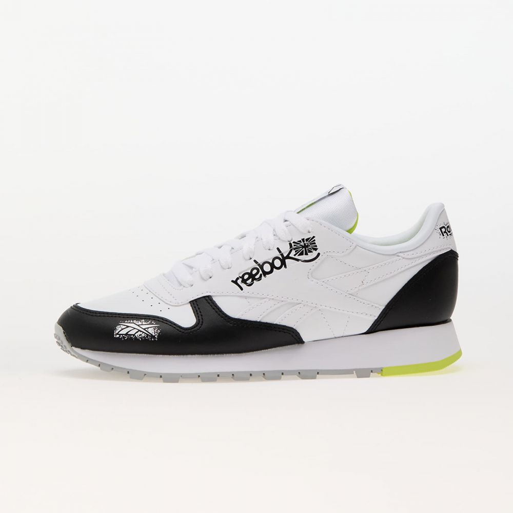 Tenisky Reebok Classic Leather Core Black/ Ftw White/ Acid Yellow EUR 36.5