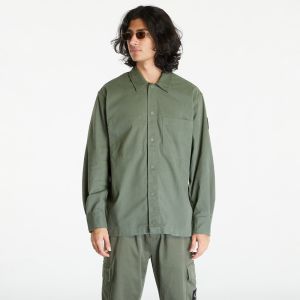 Košeľa Calvin Klein Jeans Topstitch Woven Shirt Green L