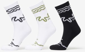 Footshop The Stripes Socks 3-Pack Multicolor 39-42