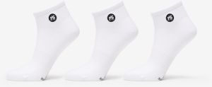 Footshop Ankle Socks 3-Pack White 36-38