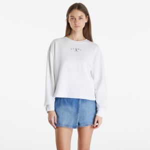 Mikina Tommy Jeans Essential Logo 2 Crewneck Sweatshirt White S