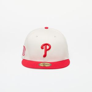 Šiltovka New Era Philadelphia Phillies 59FIFTY Fitted Cap Ivory/ Front Door Red 7 3/8