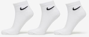 Nike Everyday Cush Ankle Socks 3-Pack White/ Black S