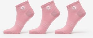 Footshop Ankle Socks 3-Pack Pink 36-38