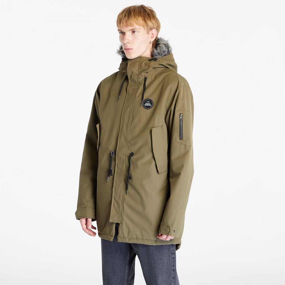 Bunda Horsefeathers Griffen Jacket Dark Olive L