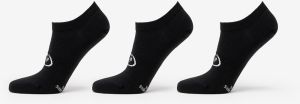 Footshop Invisible Socks 3-Pack Black 36-38