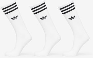 adidas High Solid Crew Sock 3-Pack White L