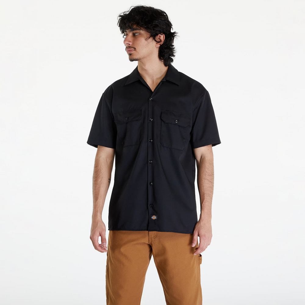 Košeľa Dickies Short Sleeve Work Shirt Black M