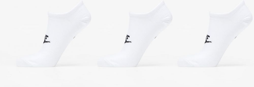 Nike Everyday Essential No-Show Socks 3-Pack White/ Black L