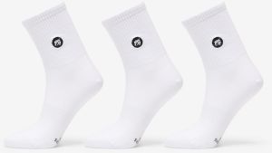 Footshop Short Socks 3-Pack White 39-42