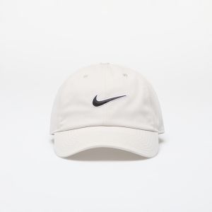 Šiltovka Nike Club Unstructured Swoosh Cap Light Bone/ Black L/XL