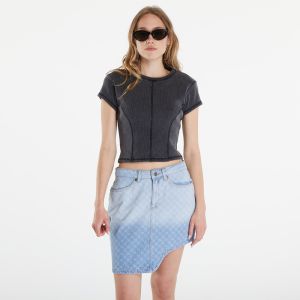 Tričko Daily Paper Nalia Short Sleeve T-Shirt Black XL