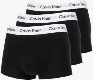 Calvin Klein Low Rise Trunks 3 Pack Black XL