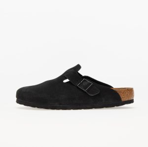Tenisky Birkenstock Boston Soft Footbed Velvet Leather Black EUR 41