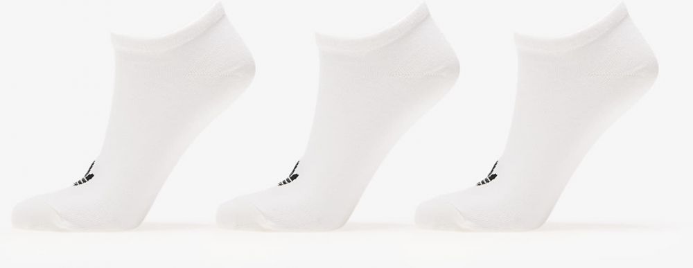 adidas Trefoil Liner Socks 3-Pack White 39-42