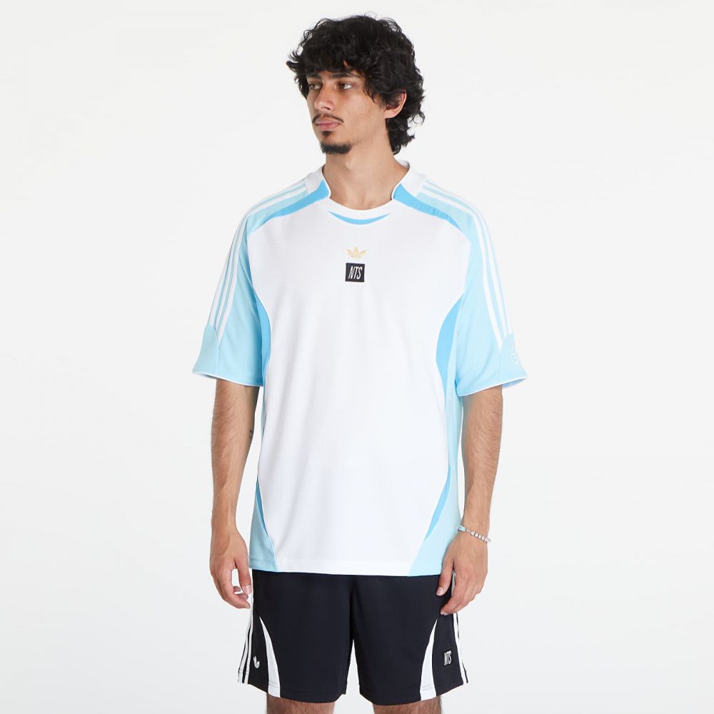 Tričko adidas x NTS Radio Jersey Bliss blue L