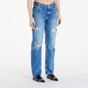 Džínsy Calvin Klein Jeans Low Rise Straight Jeans Denim Medium W28/L30