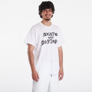 Tričko Thrasher Skate And Destroy T-Shirt White M