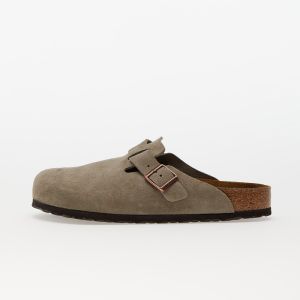 Tenisky Birkenstock Boston Soft Footbed Velvet Leather Taupe EUR 41