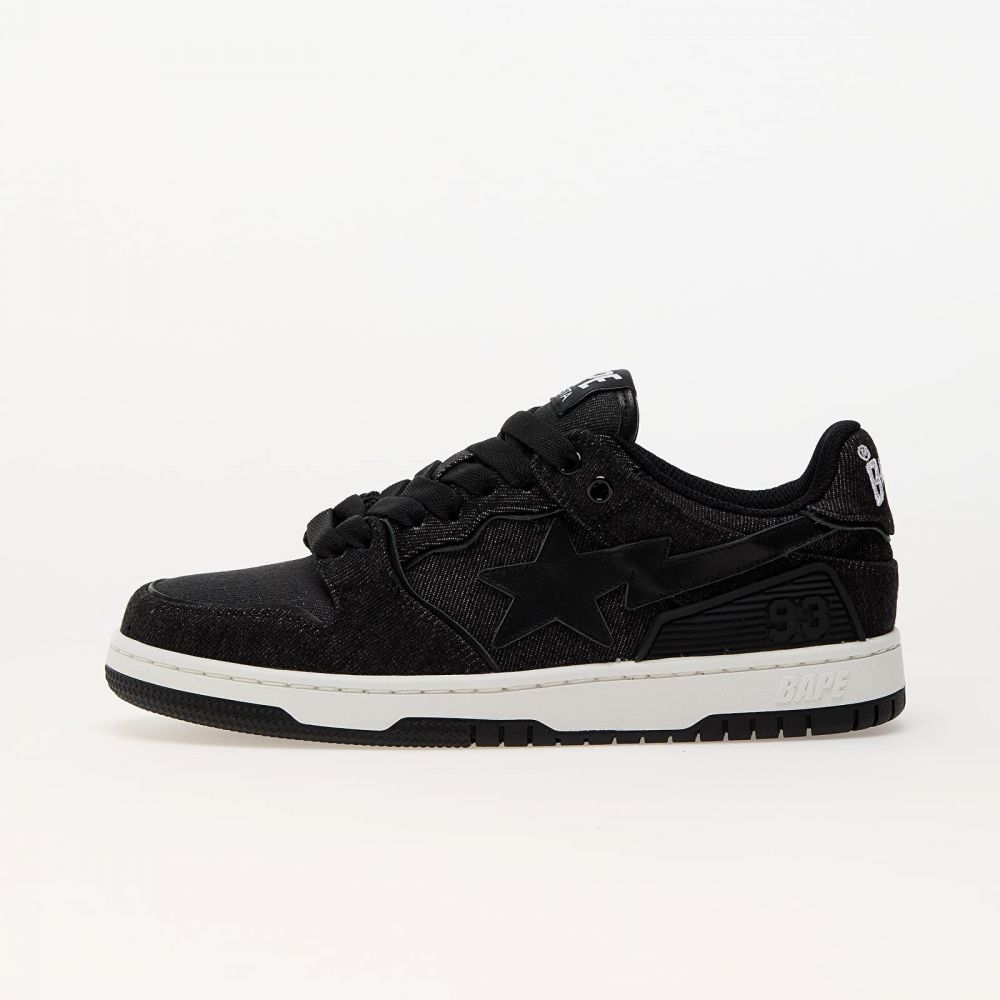 Tenisky A BATHING APE Bape Sk8 Sta Denim Black EUR 38.5