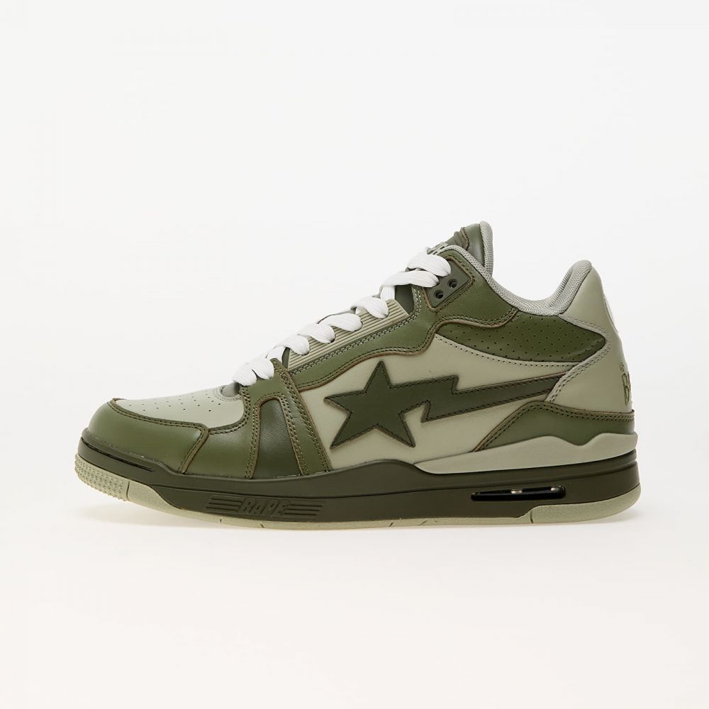 Tenisky A BATHING APE Bape Clutch Sta 1 Olive Drab EUR 41