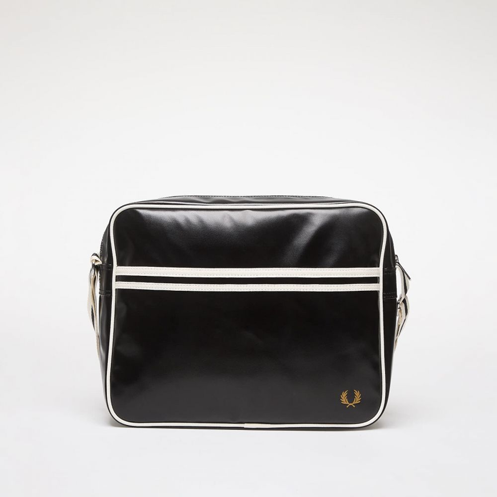 FRED PERRY Classic Shoulder Bag Black/ Ecru Universal