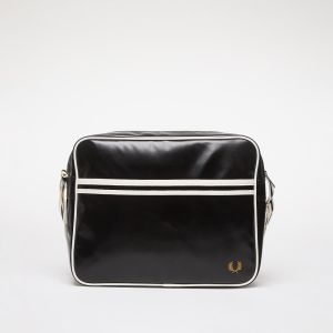 FRED PERRY Classic Shoulder Bag Black/ Ecru Universal