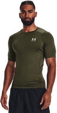 Tričko Under Armour HG Armour Comp SS Green XXL