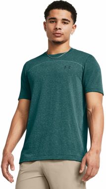 Tričko Under Armour Rush Seamless Wordmark SS Blue S