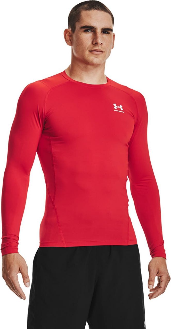 Tričko Under Armour Hg Armour Comp Ls Red L
